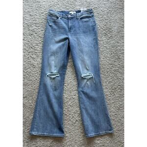 Lucky Brand Womens Jeans Size 14 Blue High Rise Flare Stevie NWT